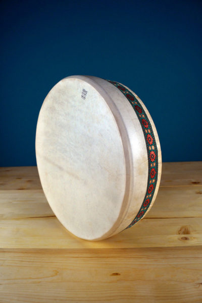 Bendir - Frame-drum - Tympanon - Ancient frame drum with extra depth and tuning system! – Premium Handcrafted – Wooden Soundbox & animal skin top