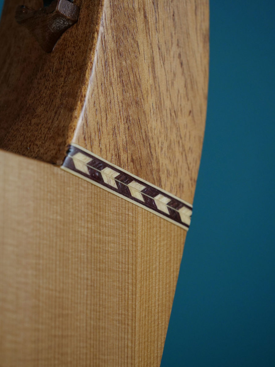 Kithara (Cithara) of the Golden Age with cedarwood soundboard, Luthieros Instruments, Koumartzis Familia, luthieros.com