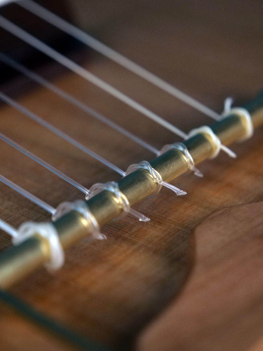 Kithara (Cithara) of the Golden Age with cedarwood soundboard, Luthieros Instruments, Koumartzis Familia, luthieros.com