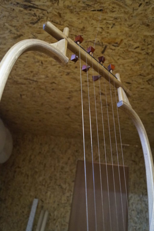 The Lyre of Terpander | ancient Greek barbiton lyre | Collector’s edition, Luthieros Instruments | Koumartzis Familia, en.luthieros.com