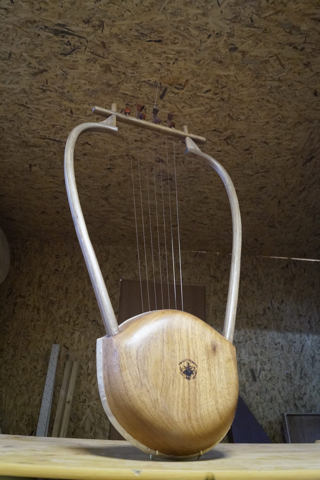 Barbiton Lyre Of Terpander (7 Or 9 Strings) - Ancient Greek Lyre ...