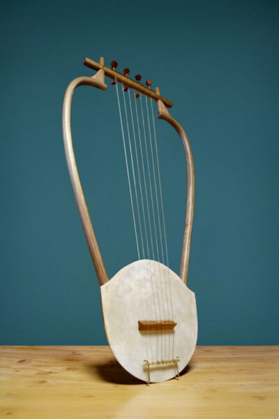 Barbiton Lyre of Terpander (7 or 9 strings) - ancient Greek lyre - Collector edition