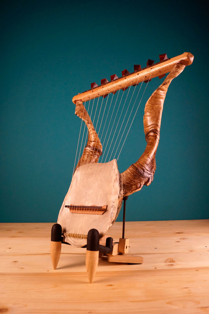 Lyre of Zeus (13 strings) - ancient Greek lyre - Collector Edition