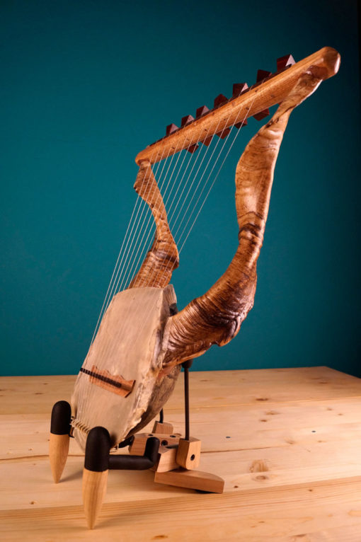 Kylix Lyres - Lyre of Zeus - ancient Greek chelys lyre - Luthieros Music Instruments - Koumartzis Familia - www.luthieros.com