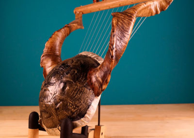 Kylix Lyres - Lyre of Zeus - ancient Greek chelys lyre - Luthieros Music Instruments - Koumartzis Familia - www.luthieros.com