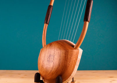 The Lyre of Aphrodite - Ancient Greek Chelys Lyre (7 strings) - Top Quality HandCrafted Musical Instrument - Koumartzis Familia - www.luthieros.com