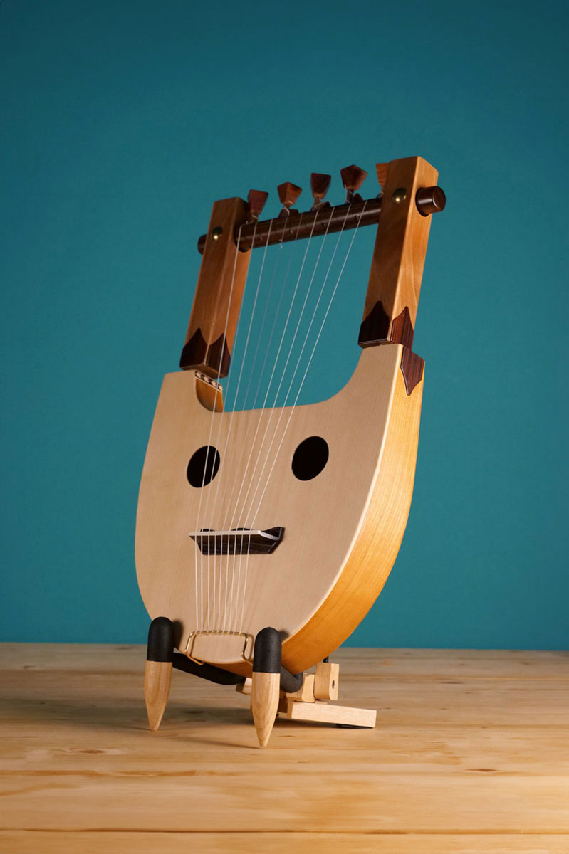 その他 IN FORMA D'ISTRUMENTO Liutai Reggiani Phorminx (7 Or 9 Strings) – Ancient String Instrument With Vibrato