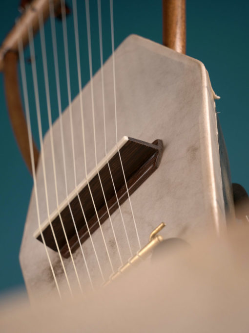 The Lyre of Orpheus – Ancient Greek Lyre (Chelys – 11 or 13 strings) – Top Quality HandCrafted Musical Instrument - Koumartzis familia - www.luthieros.com