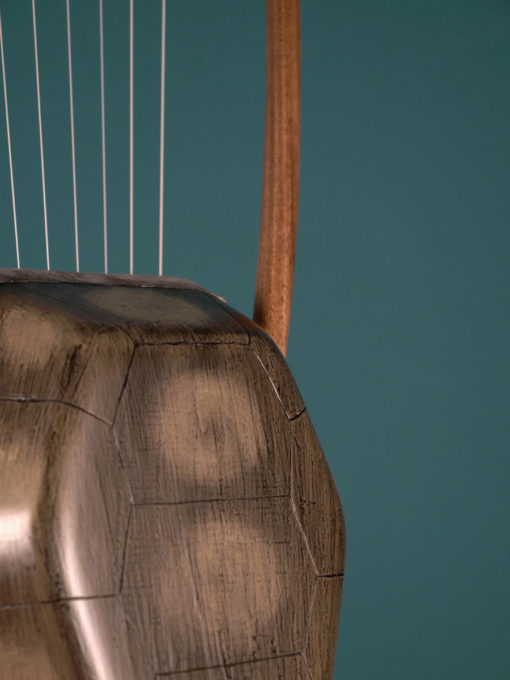 The Lyre of Orpheus – Ancient Greek Lyre (Chelys – 11 or 13 strings) – Top Quality HandCrafted Musical Instrument - Koumartzis familia - www.luthieros.com