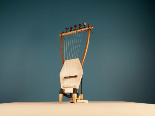 The Lyre of Orpheus – Ancient Greek Lyre (Chelys – 11 or 13 strings) – Top Quality HandCrafted Musical Instrument - Koumartzis familia - www.luthieros.com