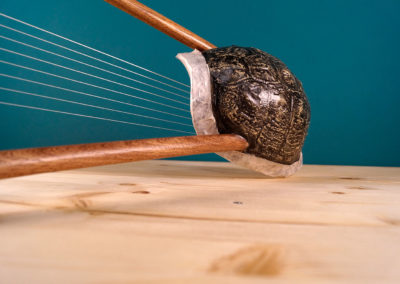 The Lyre of Sappho (8 strings) – Ancient Greek Barbiton Lyre – Koumartzis Familia – luthieros.com