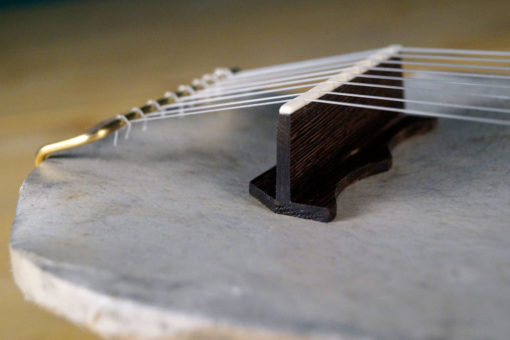 The Lyre of Sappho (8 strings) – Ancient Greek Barbiton Lyre – Koumartzis Familia – luthieros.com