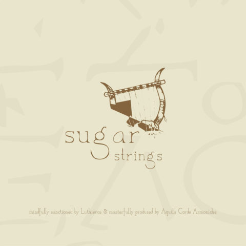 LUTHIEROS-approved sugar strings for ancient and early musical instruments. Masterfully produced for Luthieros lyres by Aquila Corde Armoniche - find out more at www.luthieros.com
