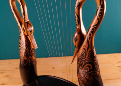 Lyre of Hagia Triada Sarcophagus, Luthieros Instruments, Koumartzis Familia, luthieros.com