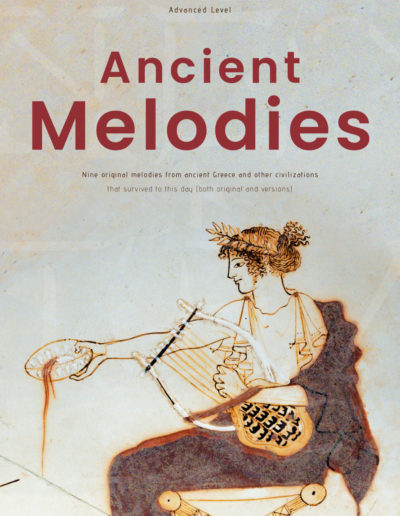 9 Ancient Melodies that Survive to This Day - Lyre Sheet Music - Lyre and Kithara Sheet Music Books Series - Scorebooks - Tablatures - LUTHIEROS.com