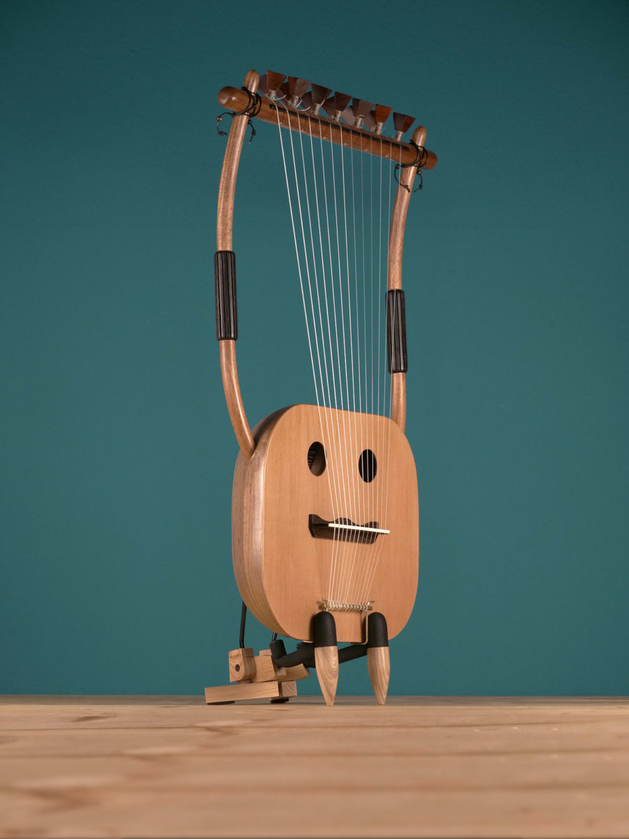 Lyre of Olympus (11 or 13 strings) - ancient lyre with cedarwood