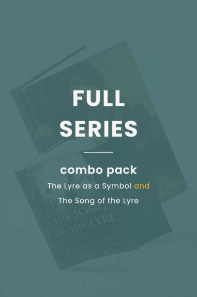Lyre Mythos Full Series - The Lyre as a Symbol: Deciphering 59 Masterpieces of Art - The Song of the Lyre: Ancient Stories of Gods, Heroes, and Mortals - SEIKILO Books - Koumartzis family