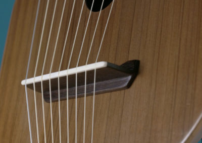 Traveler's Lyre or Odysseus' Lyre - 9 strings - wooden soundboard - compact size - the LUTHIEROS team - by the Koumartzis family