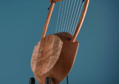 Traveler's Lyre or Odysseus' Lyre - 9 strings - wooden soundboard - compact size - the LUTHIEROS team - by the Koumartzis family