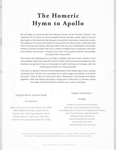 Healing Music in Ancient Greece on the Lyre - Lyre Sheet Music by Lina Palera - Lyre and Kithara Sheet Music Books Series - Scorebooks - Tablatures - LUTHIEROS.com